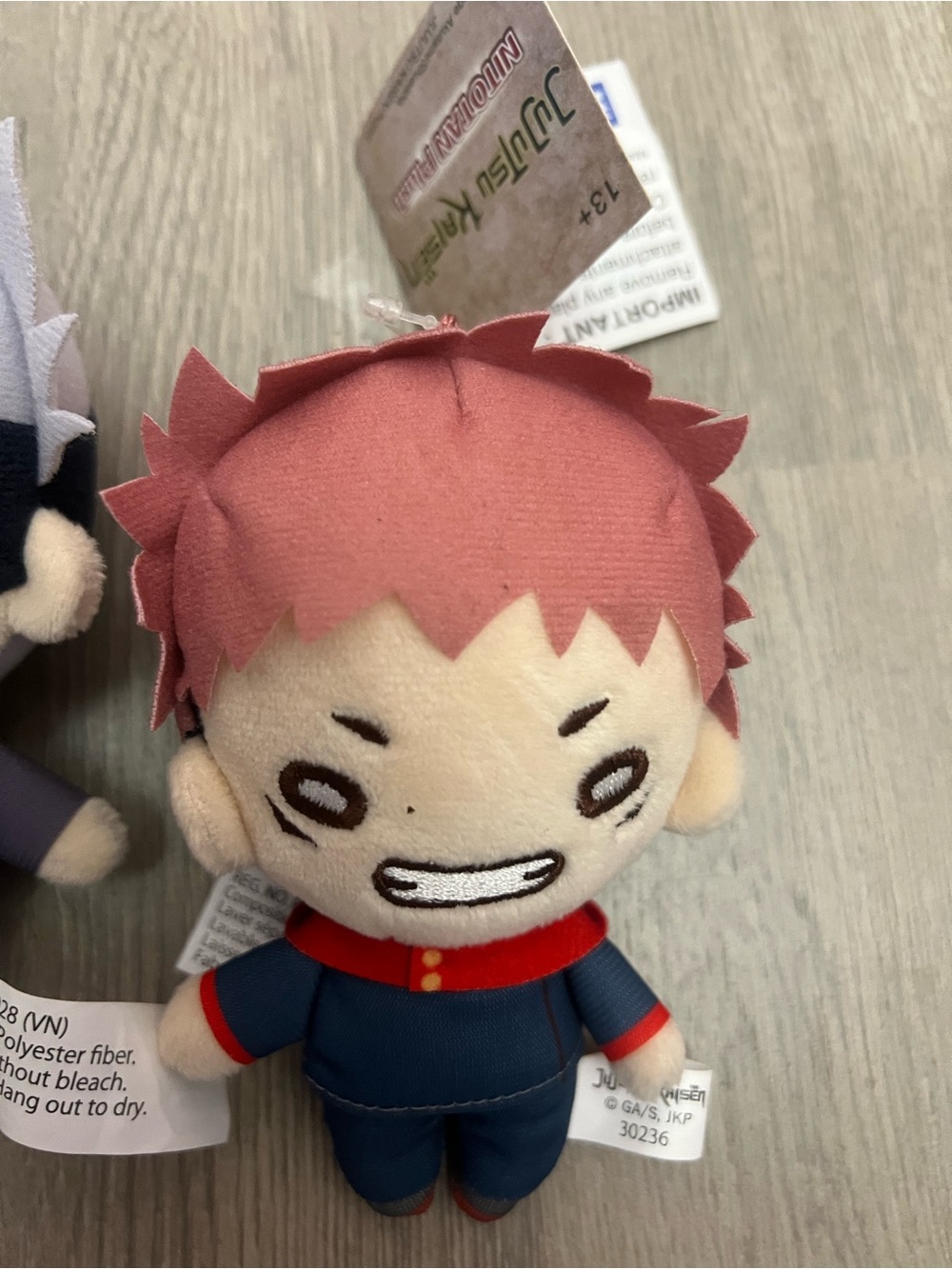 Plush Kids Toy - Pink-Haired Character Plush